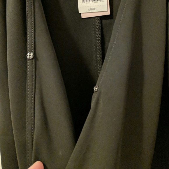 NWT Banana Republic Pleated Wrap Top - Picture 4 of 8